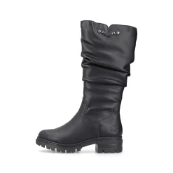 Rieker Ankle Boots & Boots-Women'S High-Shaft Boots Night Black