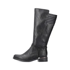 Rieker Ankle Boots & Boots-Women'S High-Shaft Boots Night Black