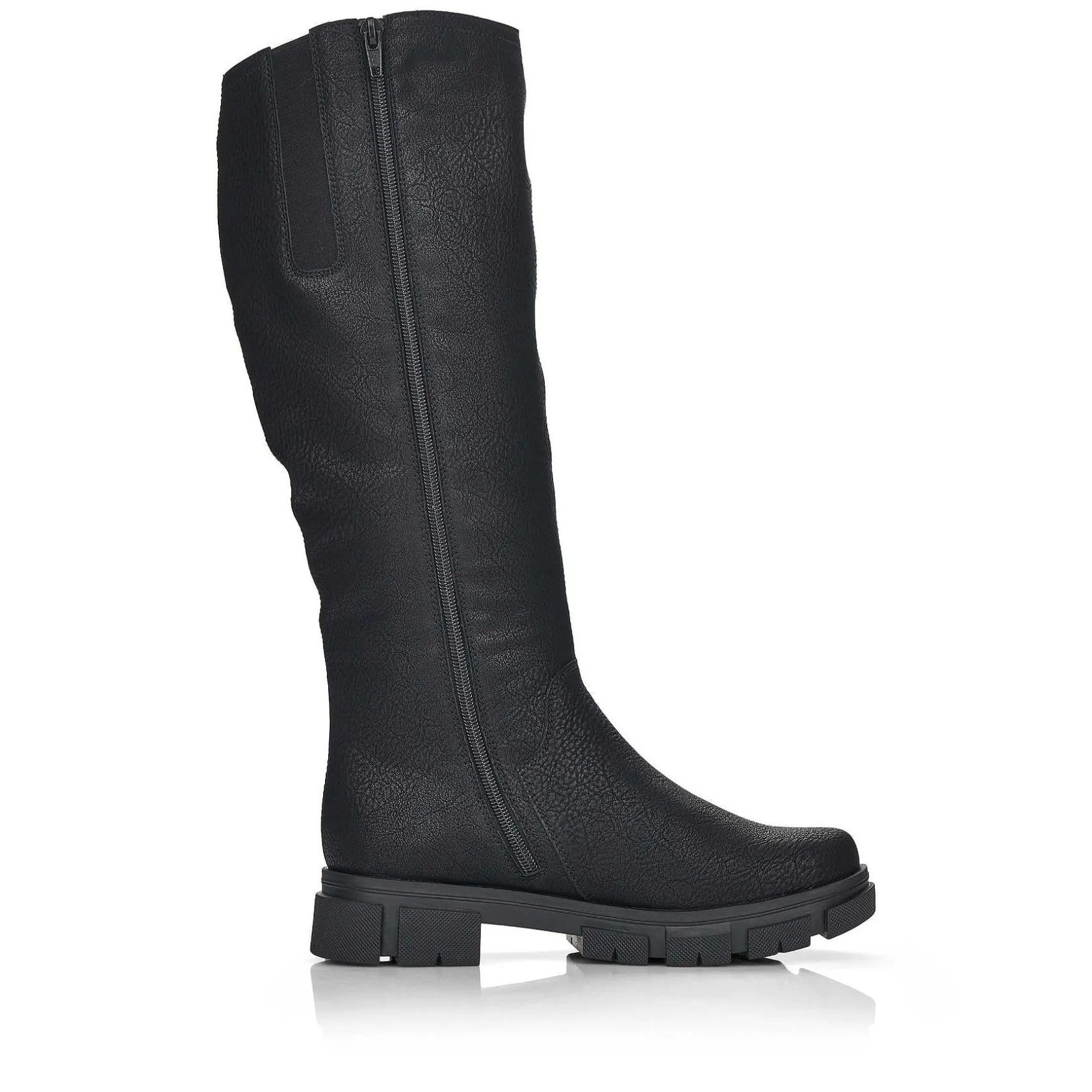 Rieker Ankle Boots & Boots-Women'S High-Shaft Boots Deep Black