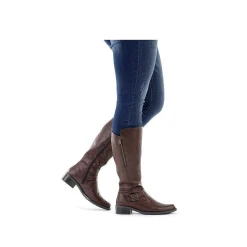 Rieker Ankle Boots & Boots-Women'S High-Shaft Boots Coffee Brown