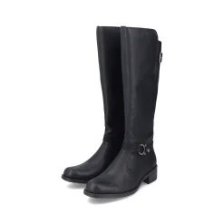 Rieker Ankle Boots & Boots-Women'S High-Shaft Boots Night Black