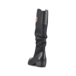 Rieker Ankle Boots & Boots-Women'S High-Shaft Boots Deep Black