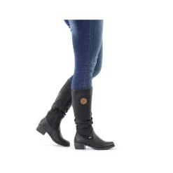 Rieker Ankle Boots & Boots-Women'S High-Shaft Boots Deep Black