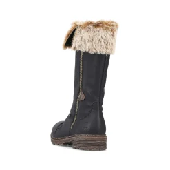 Rieker Ankle Boots & Boots-Women'S High-Shaft Boots Night Black