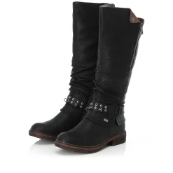 Rieker Ankle Boots & Boots-Women'S High-Shaft Boots Night Black