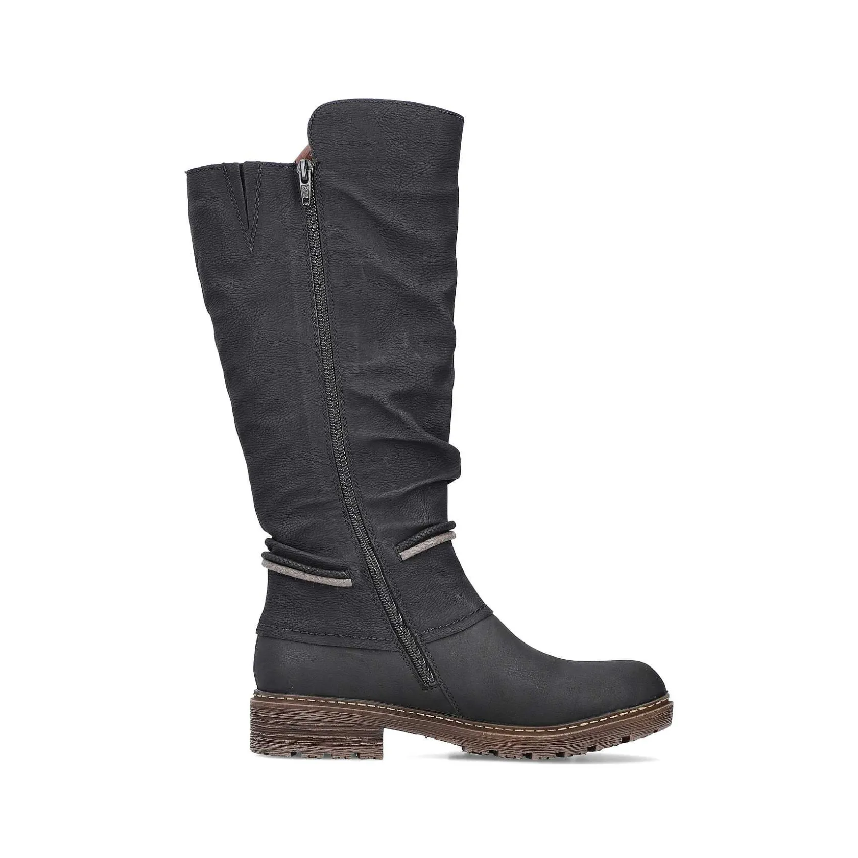 Rieker Ankle Boots & Boots-Women'S High-Shaft Boots Deep Black