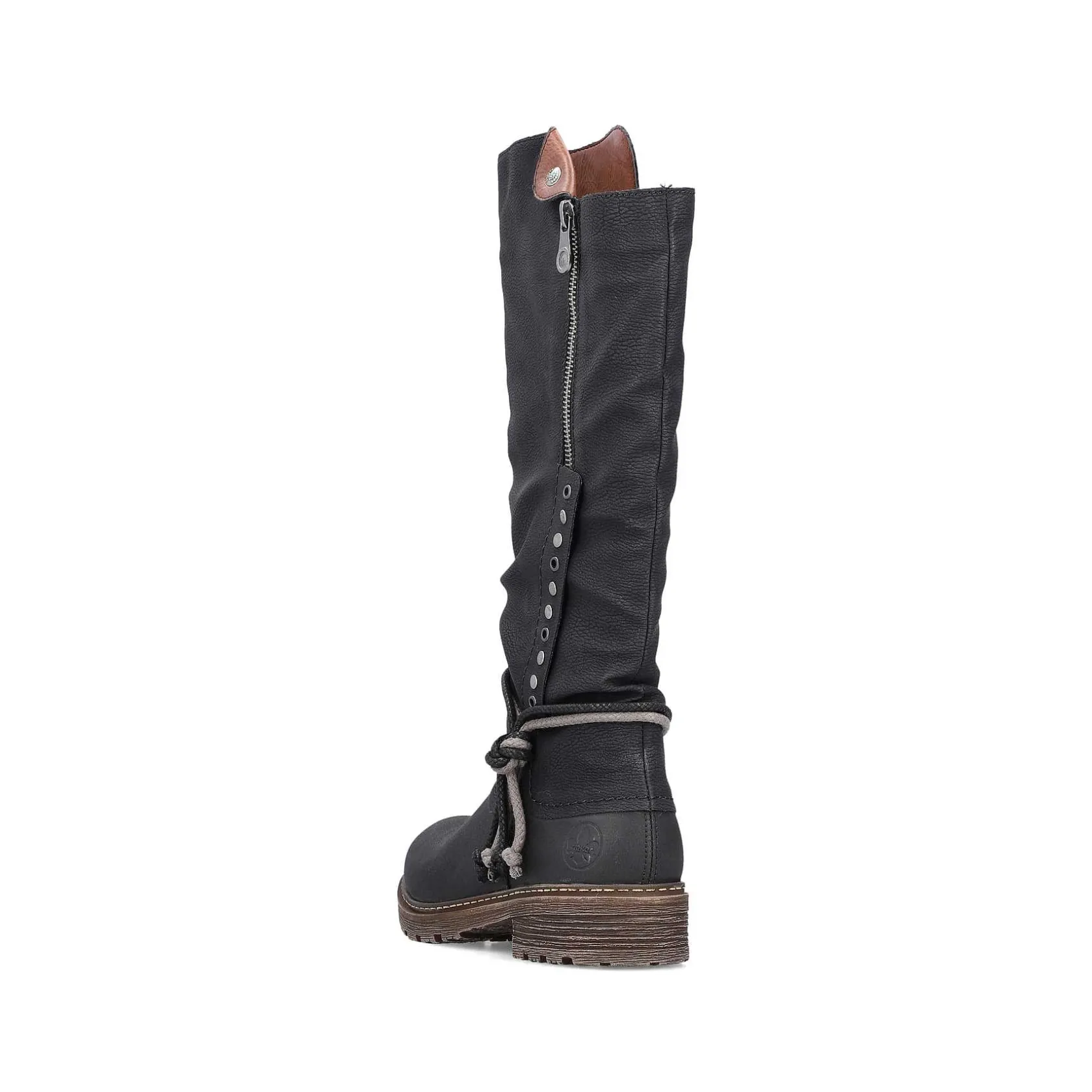 Rieker Ankle Boots & Boots-Women'S High-Shaft Boots Deep Black