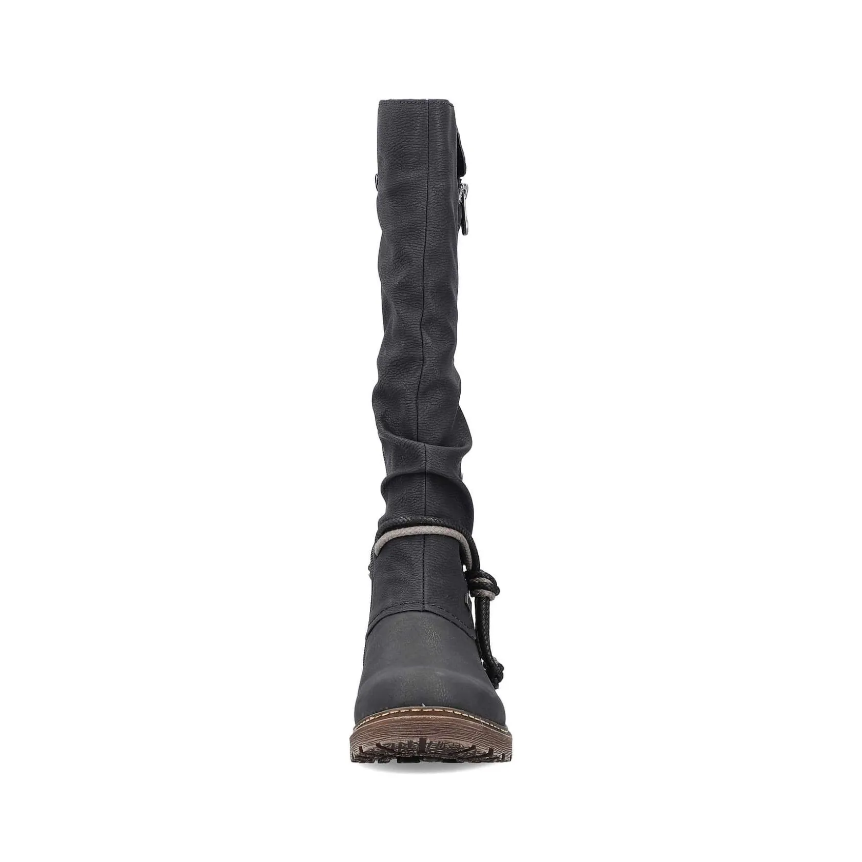 Rieker Ankle Boots & Boots-Women'S High-Shaft Boots Deep Black