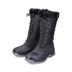 Rieker Ankle Boots & Boots-Women'S High-Shaft Boots Deep Black
