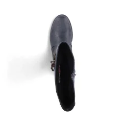 Rieker Ankle Boots & Boots-Women'S High-Shaft Boots Grey-Blue