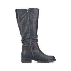 Rieker Ankle Boots & Boots-Women'S High-Shaft Boots Grey-Blue