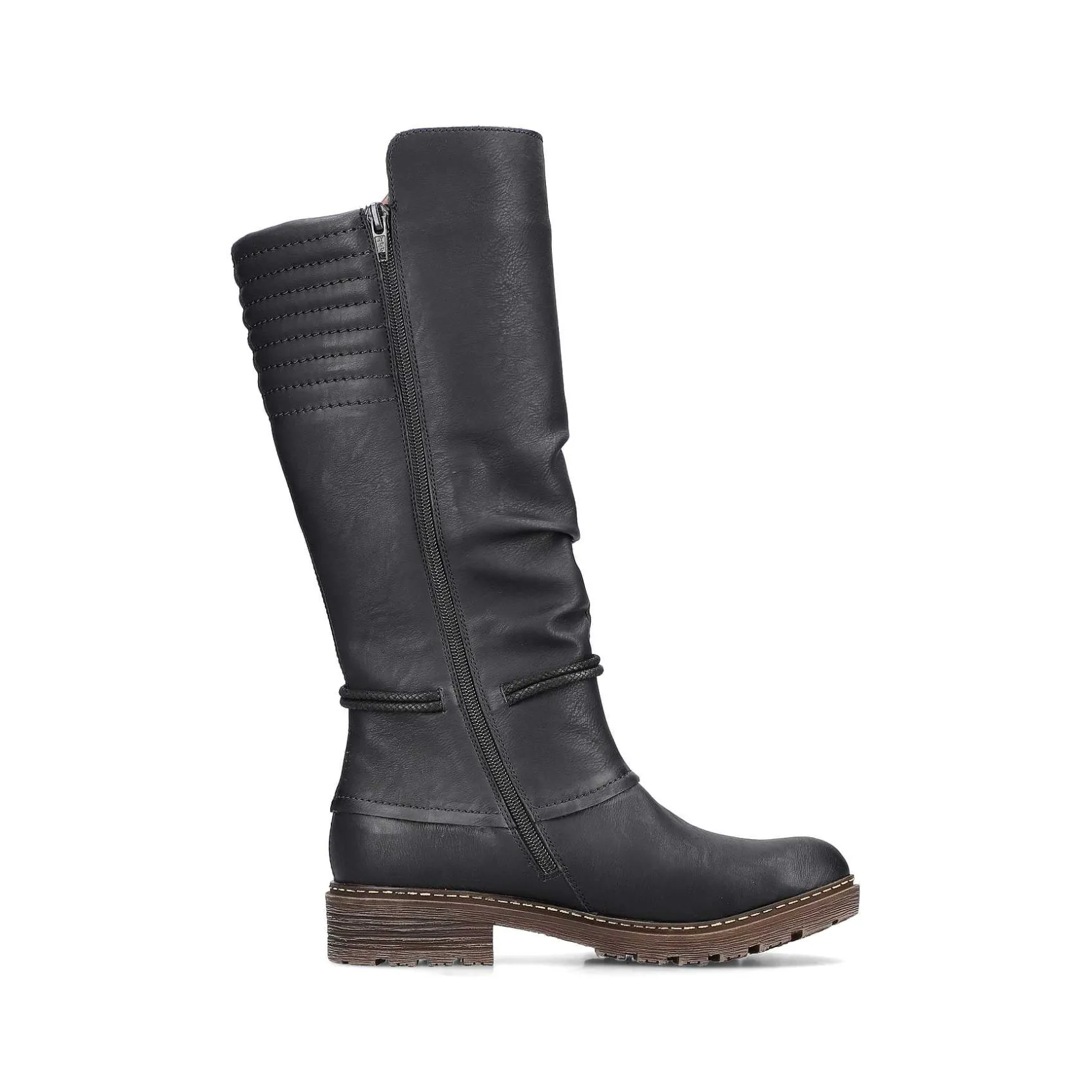 Rieker Ankle Boots & Boots-Women'S High-Shaft Boots Deep Black