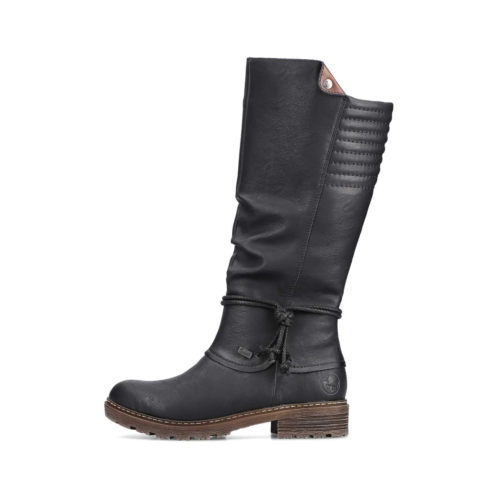 Rieker Ankle Boots & Boots-Women'S High-Shaft Boots Deep Black