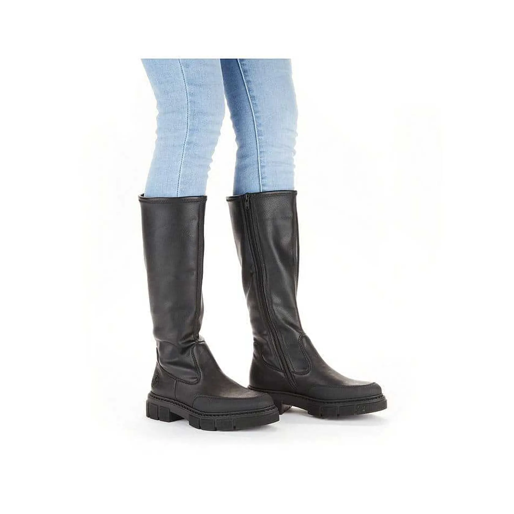 Rieker Ankle Boots & Boots-Women'S High-Shaft Boots Deep Black