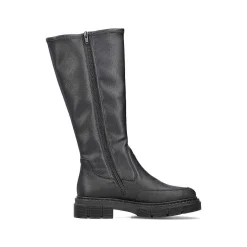 Rieker Ankle Boots & Boots-Women'S High-Shaft Boots Deep Black