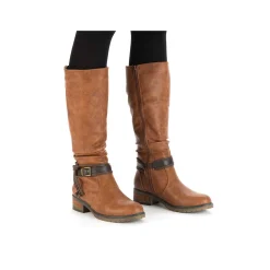 Rieker Ankle Boots & Boots-Women'S High-Shaft Boots Nougat Brown