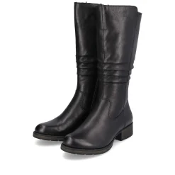 Rieker Ankle Boots & Boots-Women'S High-Shaft Boots Night Black