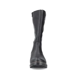 Rieker Ankle Boots & Boots-Women'S High-Shaft Boots Deep Black
