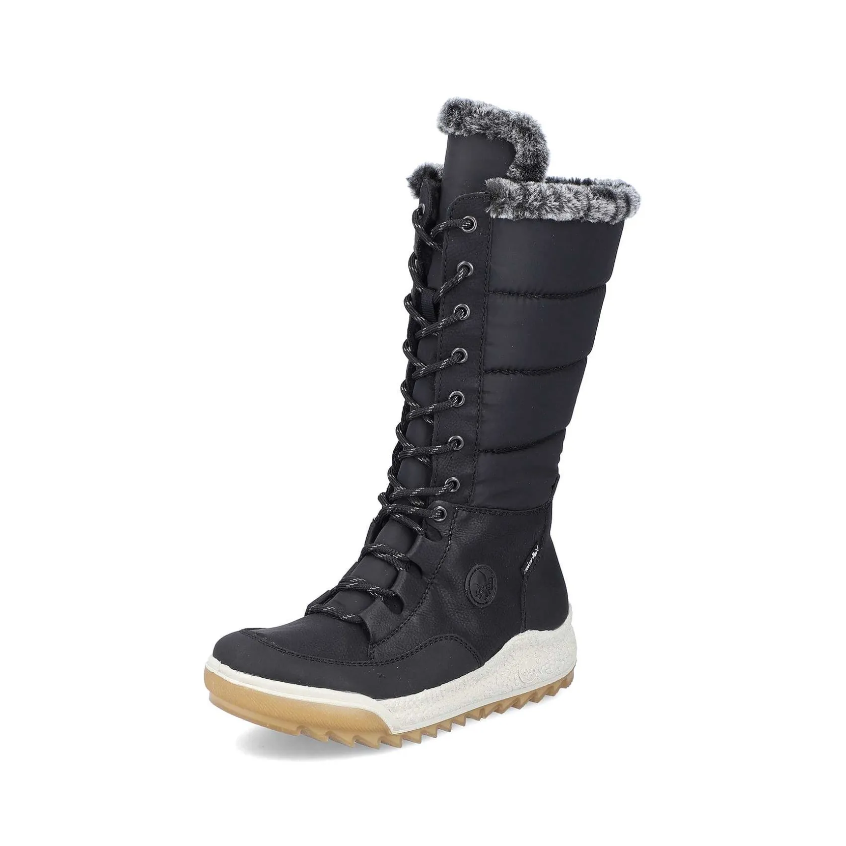 Rieker Ankle Boots & Boots-Women'S High-Shaft Boots Asphalt Black