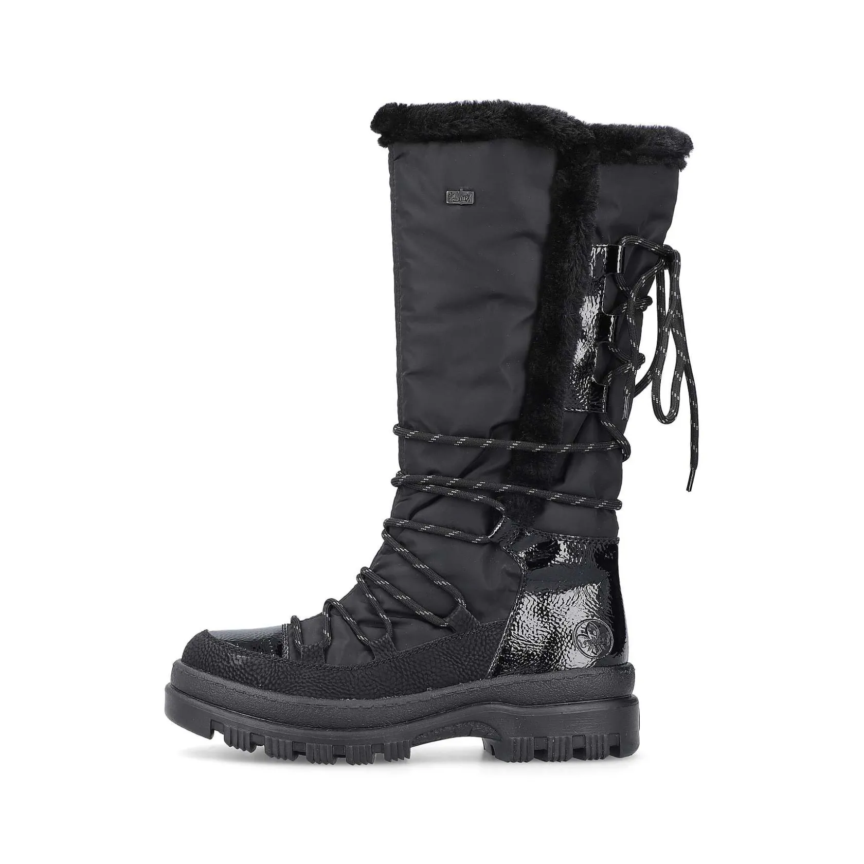 Rieker Ankle Boots & Boots-Women'S High-Shaft Boots Graphite Black