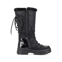 Rieker Ankle Boots & Boots-Women'S High-Shaft Boots Graphite Black