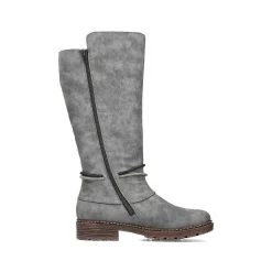 Rieker Ankle Boots & Boots-Women'S High-Shaft Boots Steel Gray