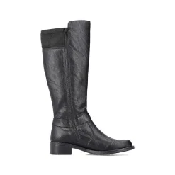 Rieker Ankle Boots & Boots-Women'S High-Shaft Boots Graphite Black