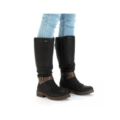 Rieker Ankle Boots & Boots-Women'S High-Shaft Boots Deep Black
