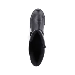 Rieker Ankle Boots & Boots-Women'S High-Shaft Boots, Glossy Black