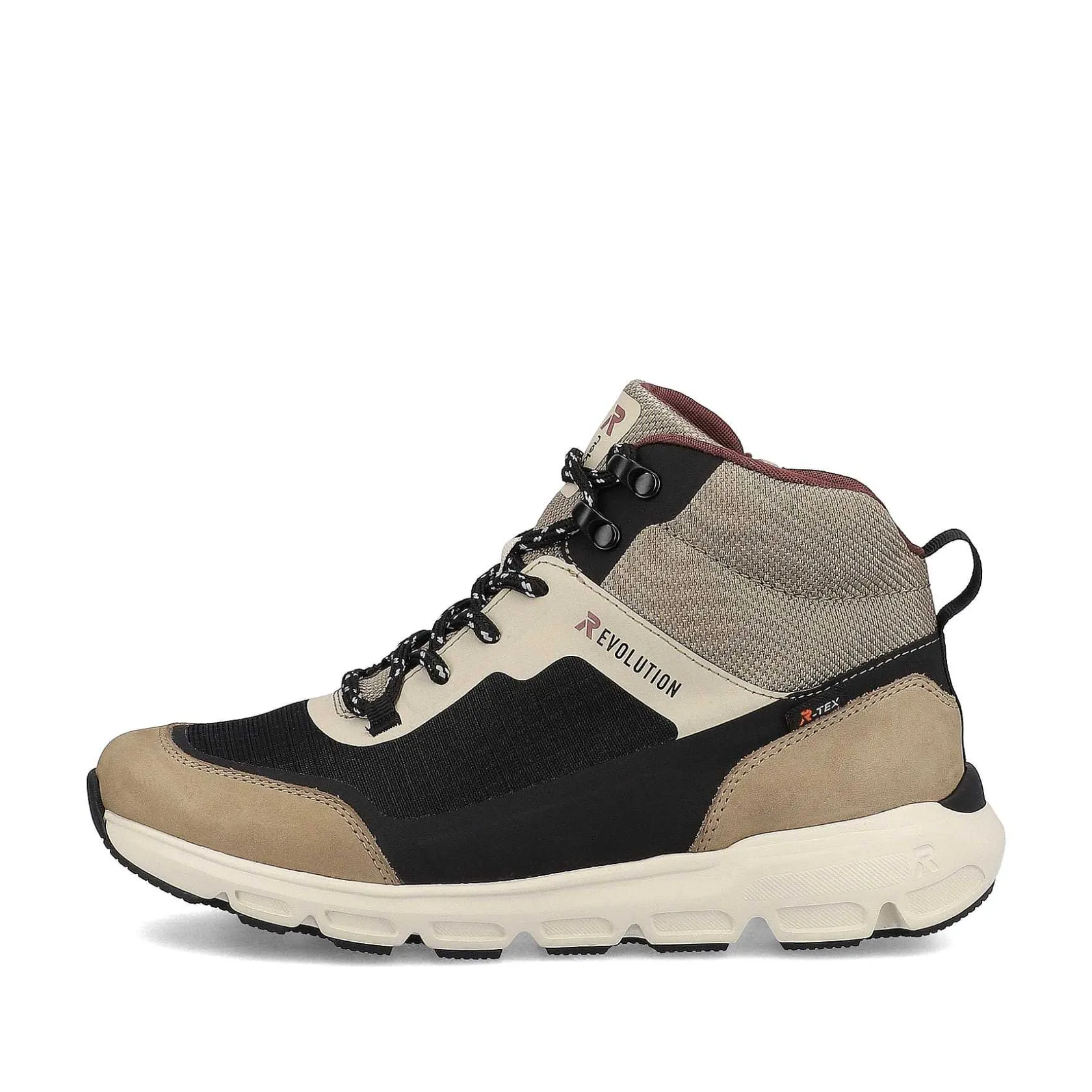 Rieker Sneakers-Women'S High-Top Sneakers Hazel-Wood Black