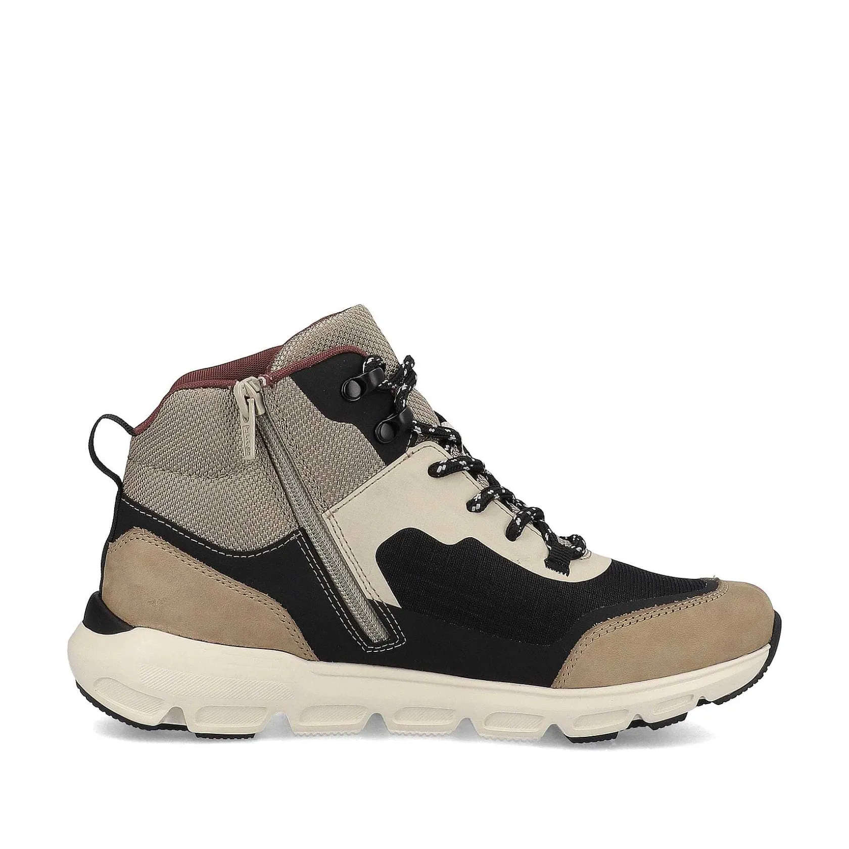 Rieker Sneakers-Women'S High-Top Sneakers Hazel-Wood Black