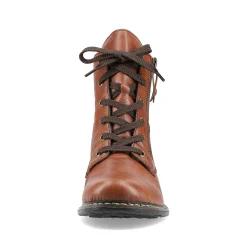 Rieker Ankle Boots & Boots-Women'S Laced Boots Caramel Brown