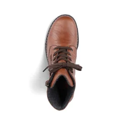 Rieker Ankle Boots & Boots-Women'S Laced Boots Caramel Brown