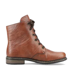 Rieker Ankle Boots & Boots-Women'S Laced Boots Caramel Brown