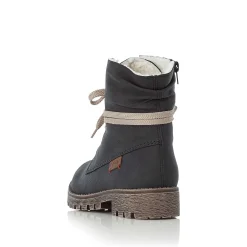 Rieker Ankle Boots & Boots-Women'S Laced Boots Ocean Blue