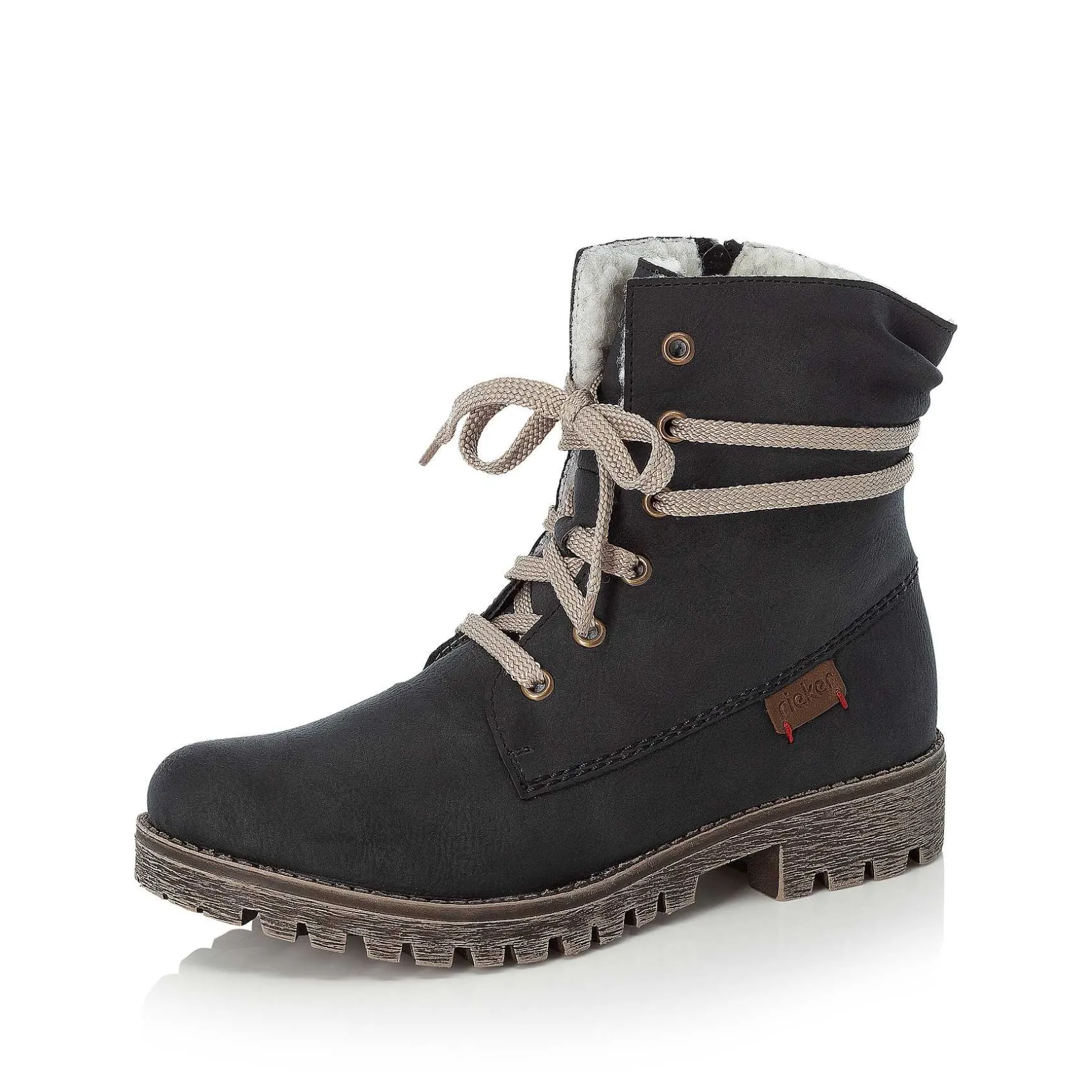 Rieker Ankle Boots & Boots-Women'S Laced Boots Ocean Blue