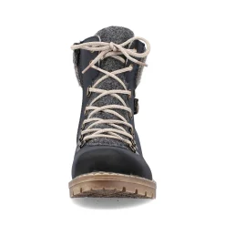 Rieker Ankle Boots & Boots-Women'S Laced Boots Ocean Blue