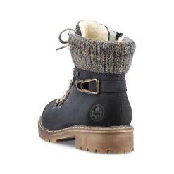 Rieker Ankle Boots & Boots-Women'S Laced Boots Ocean Blue
