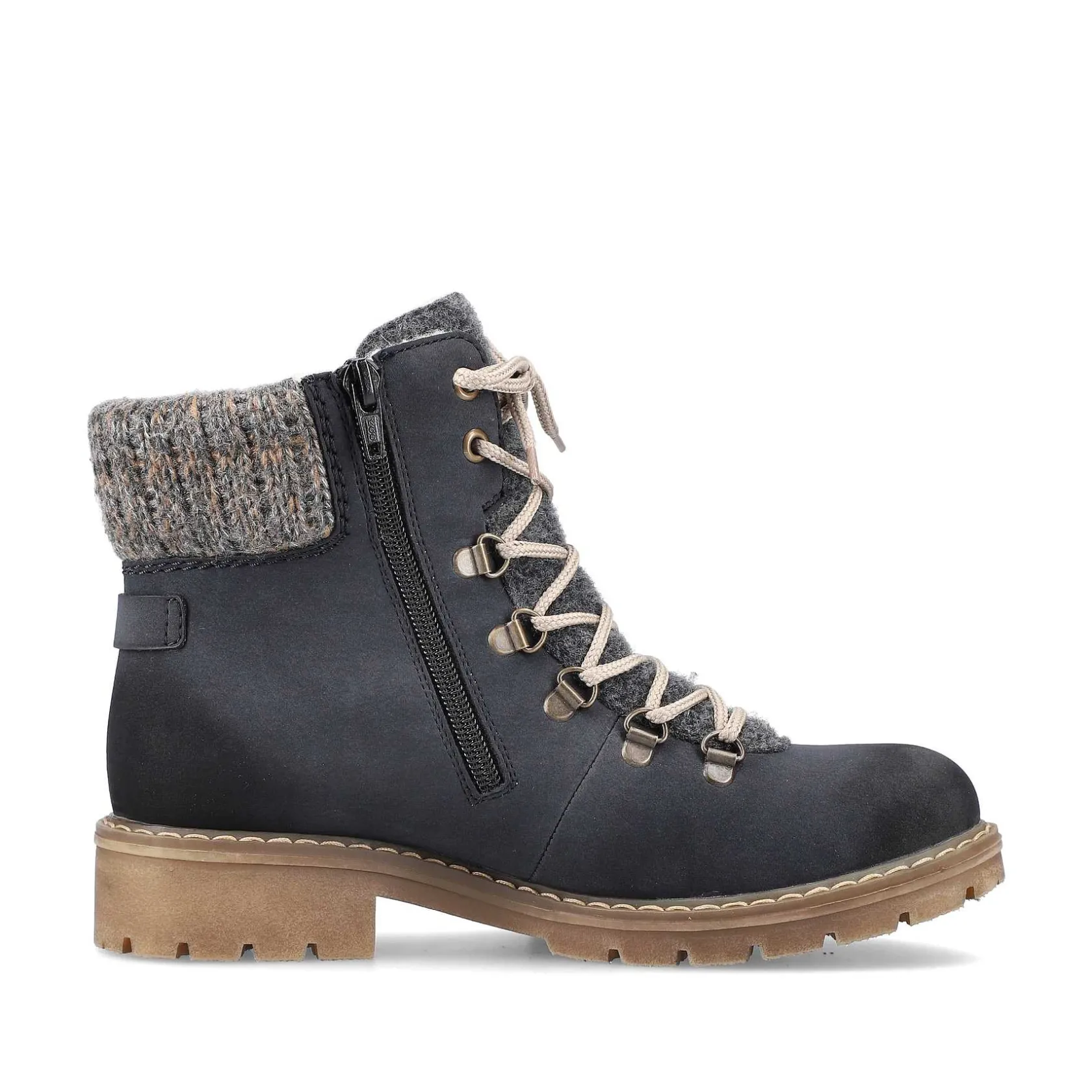 Rieker Ankle Boots & Boots-Women'S Laced Boots Ocean Blue