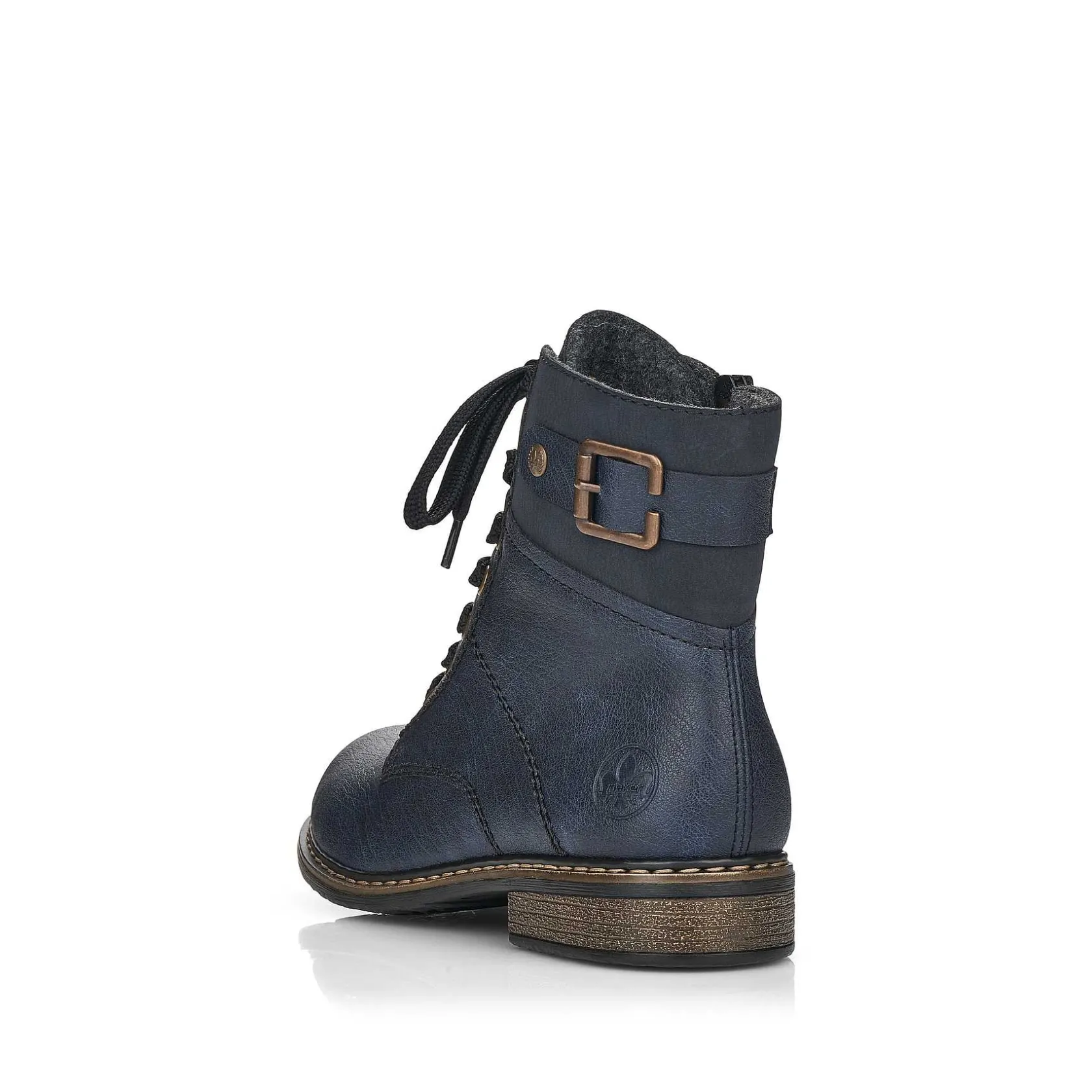 Rieker Ankle Boots & Boots-Women'S Laced Boots Ocean Blue