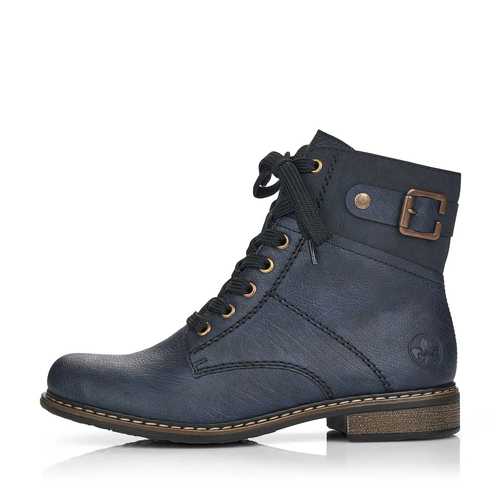Rieker Ankle Boots & Boots-Women'S Laced Boots Ocean Blue