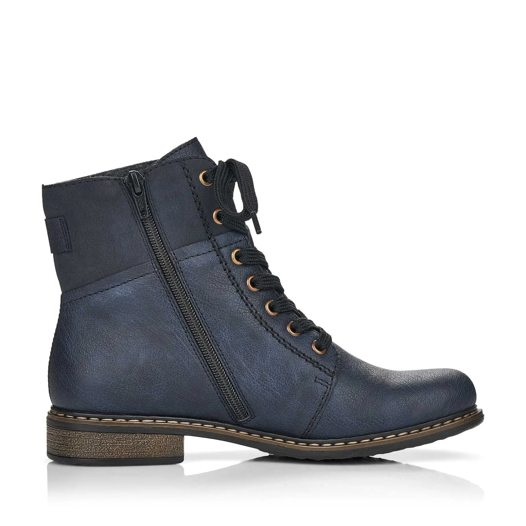 Rieker Ankle Boots & Boots-Women'S Laced Boots Ocean Blue