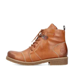 Rieker Ankle Boots & Boots-Women'S Laced Boots Caramel Brown