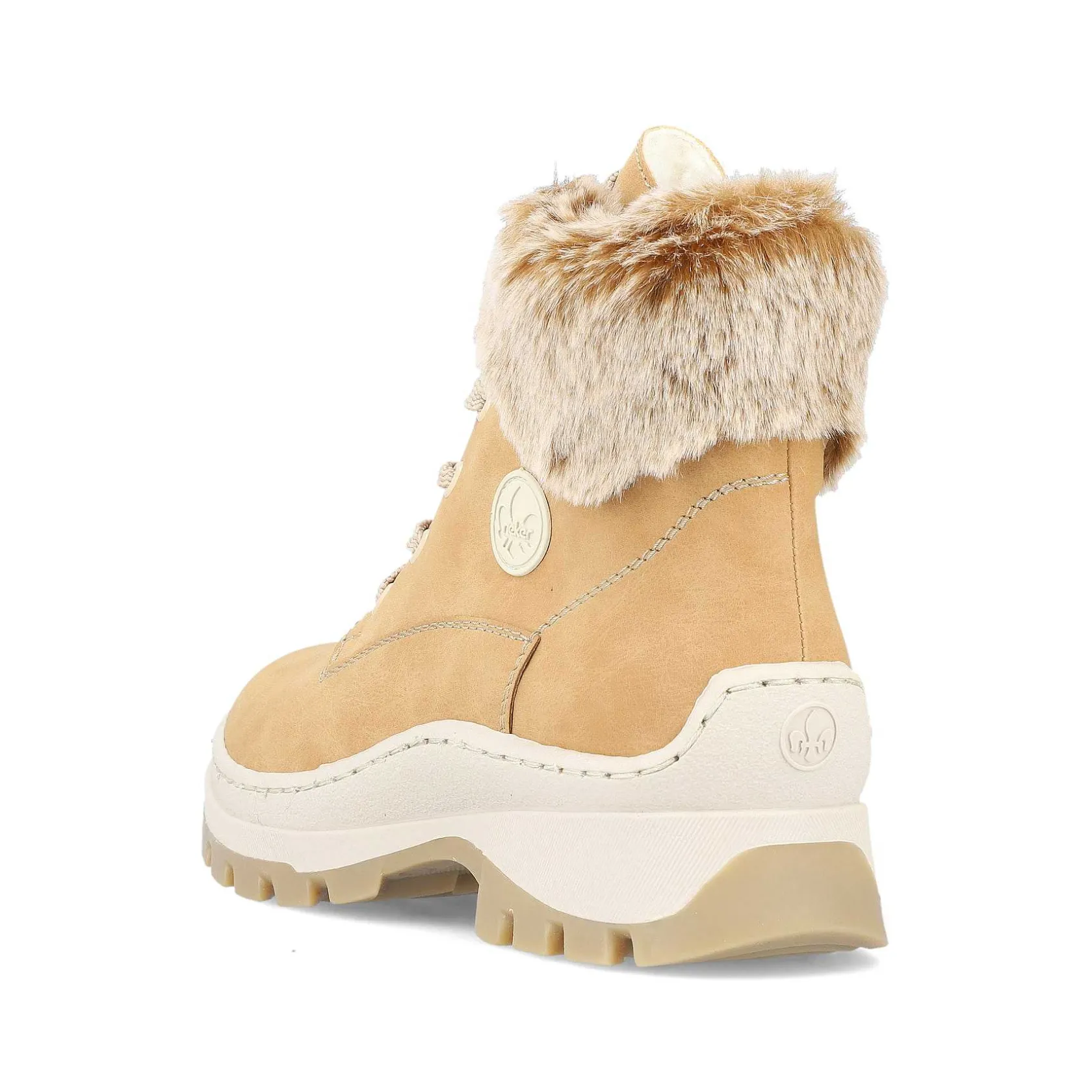 Rieker Ankle Boots & Boots-Women'S Laced Boots Caramel Brown