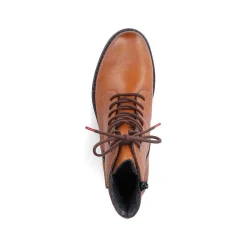Rieker Ankle Boots & Boots-Women'S Laced Boots Caramel Brown