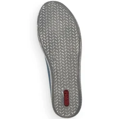 Rieker Low Shoes & Slippers-Women'S Laced Shoes Azure Blue