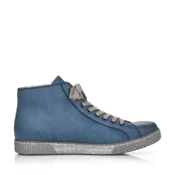 Rieker Low Shoes & Slippers-Women'S Laced Shoes Azure Blue