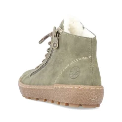 Rieker Low Shoes & Slippers-Women'S Laced Shoes Leaf Green