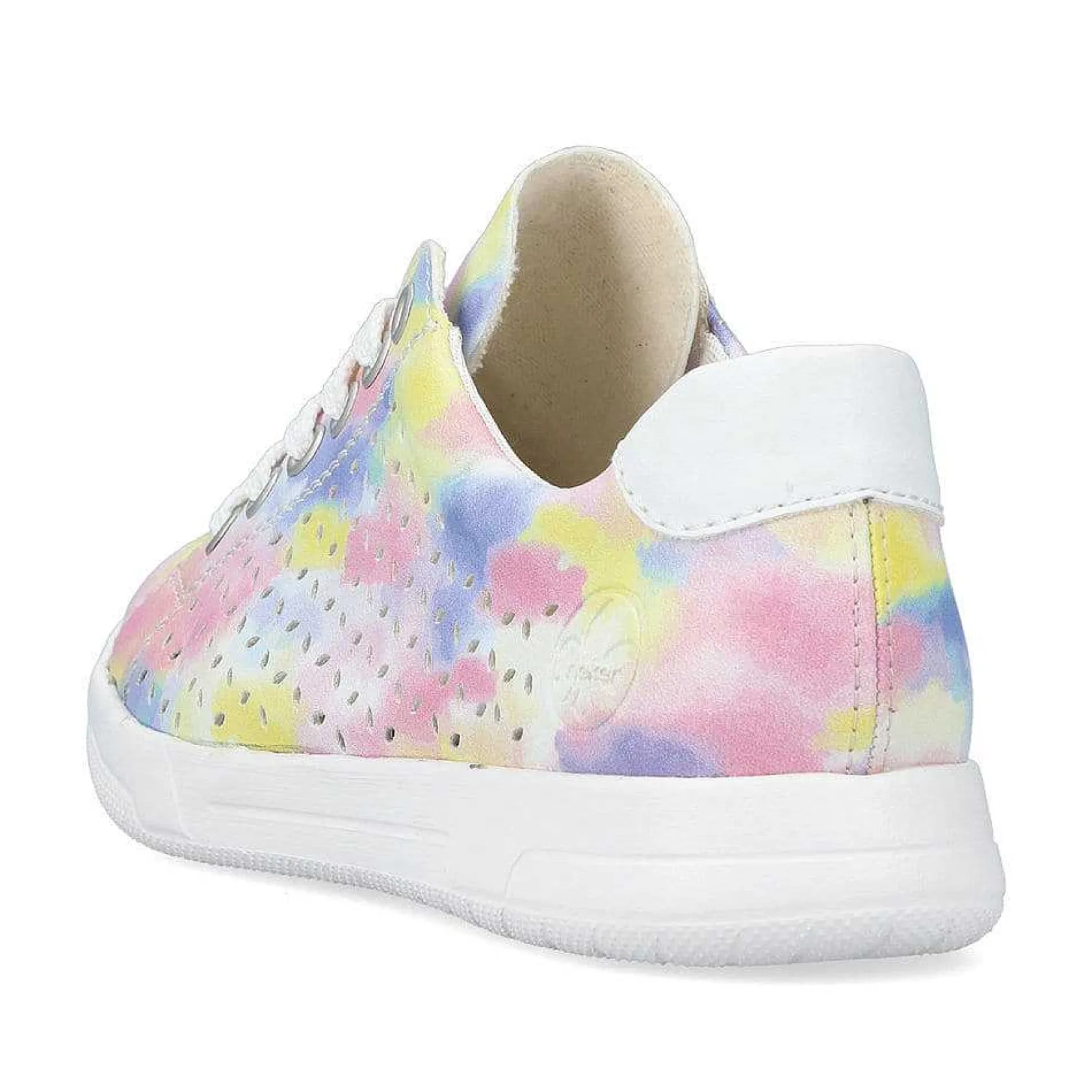 Rieker Colorful Styles-Women'S Laced Shoes Multi-Edelweis