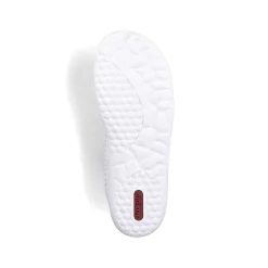Rieker Low Shoes & Slippers-Women'S Laced Shoes Pearl White